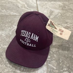 Vintage Legacy Texas A&M Football Adjustable Hat Made‎ in USA